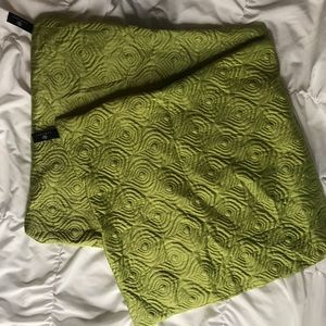 Patterned, Green Decorative Pillow Covers